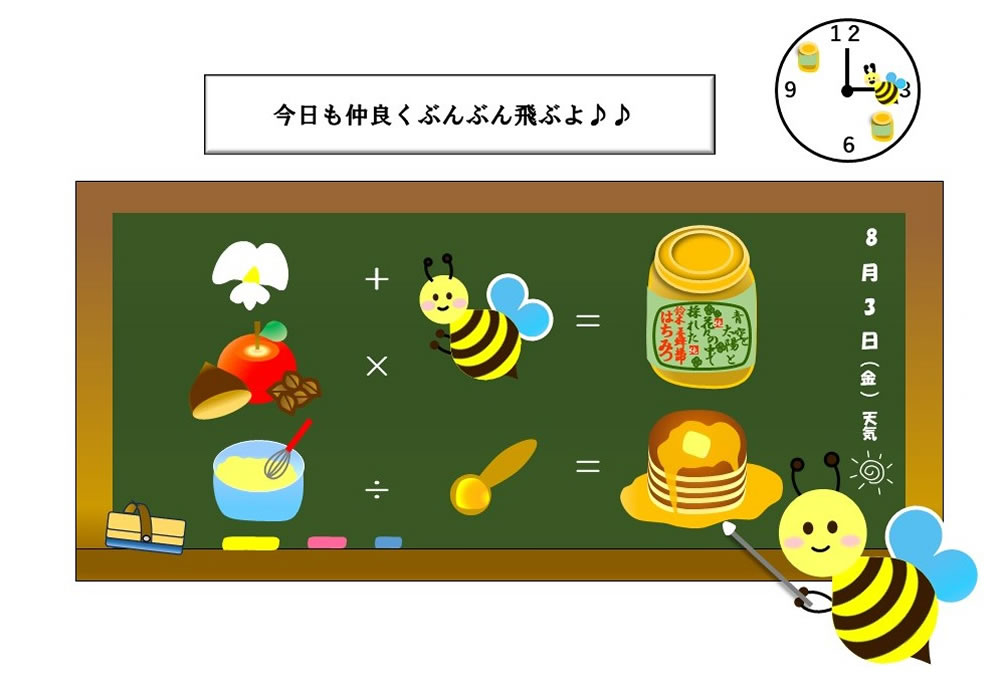 ブンブンの1日