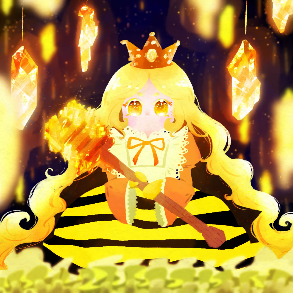 Honey crystal