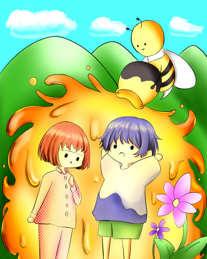 Gentle bee