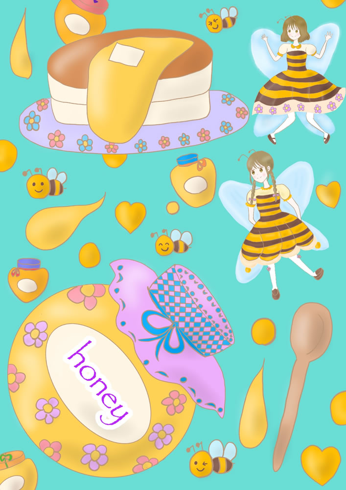 蜂と姫