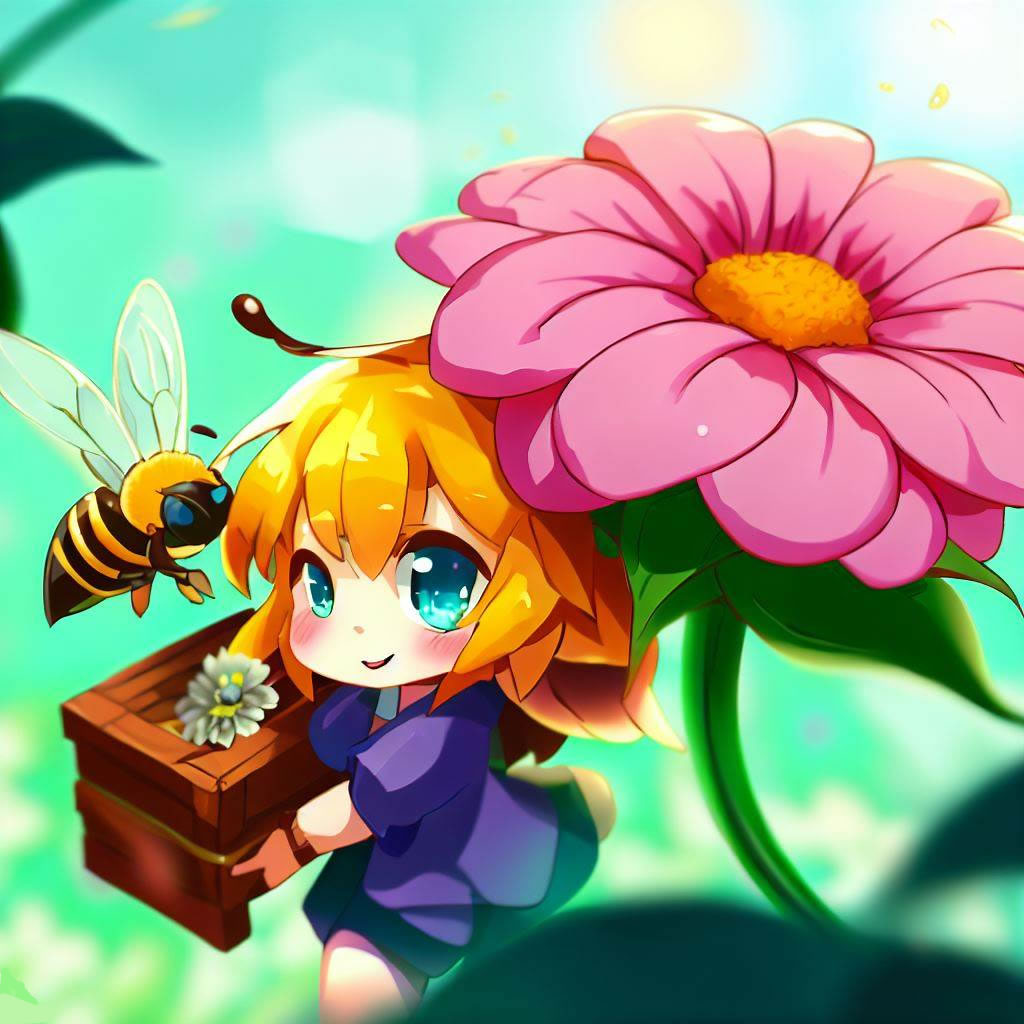 ミツバチと蜂蜜との出会いのロマンス