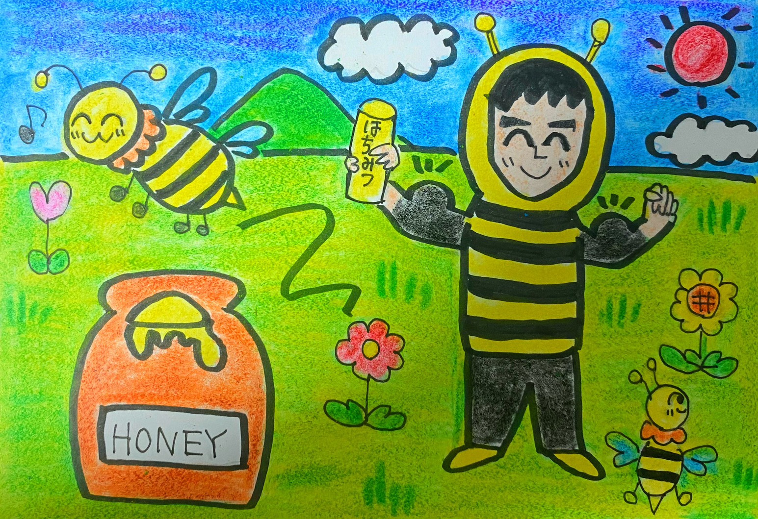 はちみつで元気もりもり