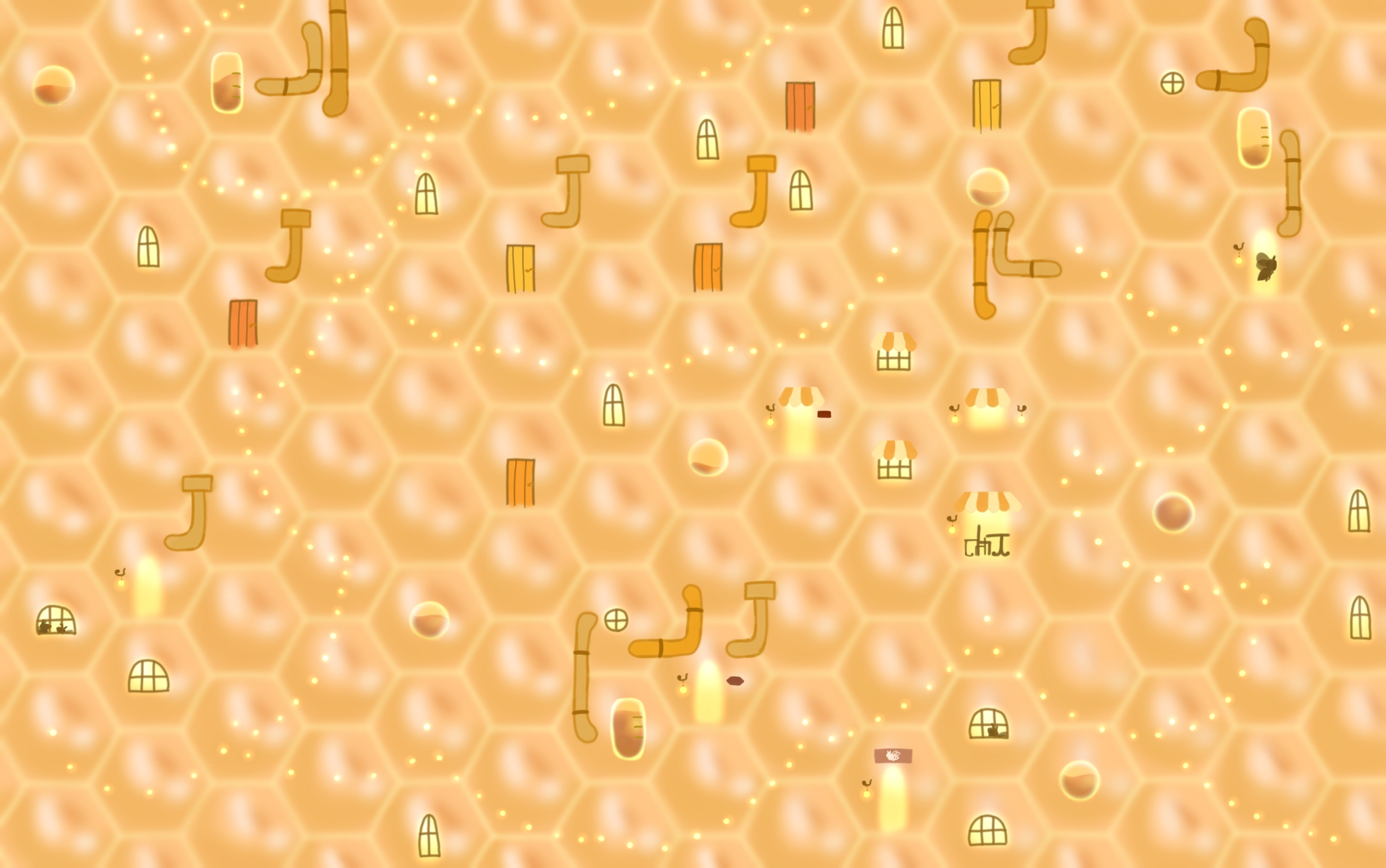 蜂蜜の街