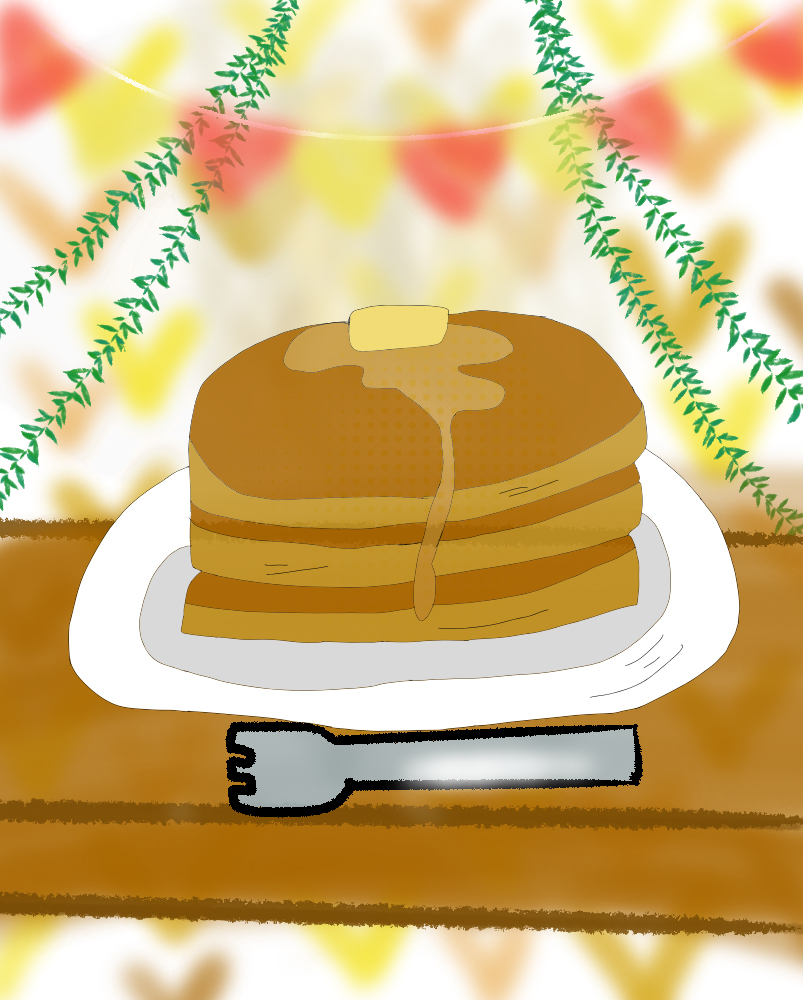 とろーりはちみつパンケーキ